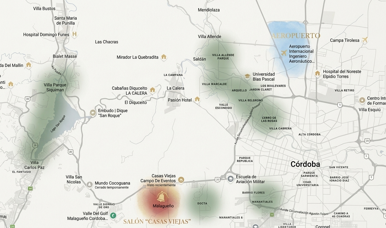 Mapa de Alojamientos